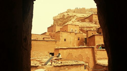 View of old ruins