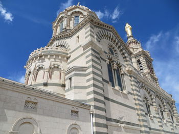 Low angle view of building against sky