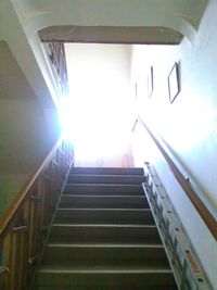 Low angle view of staircase