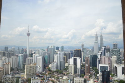 Malaysia kuala lumpur from my room at time square flore 42