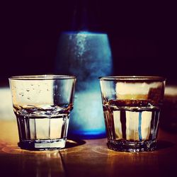 Close-up of drink on table