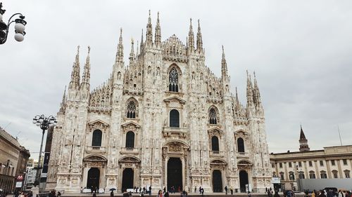 Low angle view of cathedral against sky