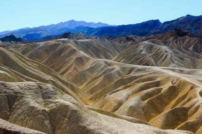 Scenic view of mountains at death valley national park