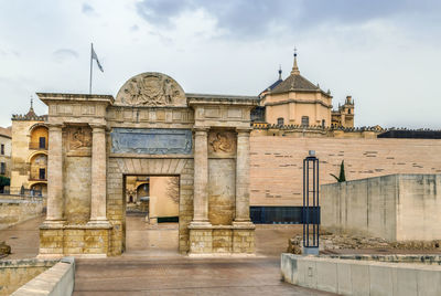 View of historical building against sky