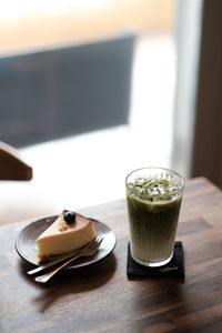 Close-up of drink on table