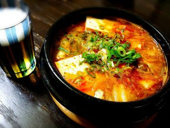 Close-up of food in bowl