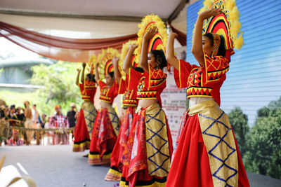 Panoramic view of temple