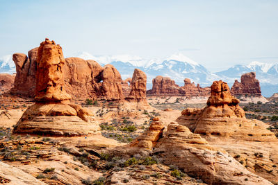 Rock formations