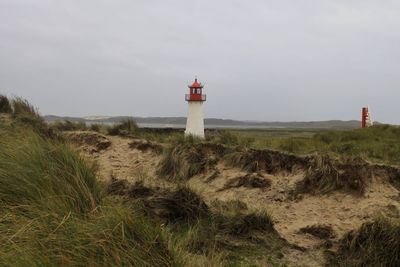 Lighthouse list-west, leuchtturm list-west, sylt, germany