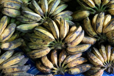 Full frame shot of bananas