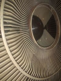 Detail shot of metallic structure
