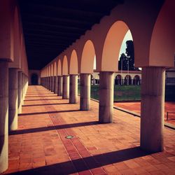 Corridor of building