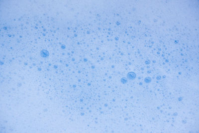 Full frame shot of ice cream in glass