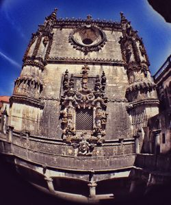 Low angle view of church against sky