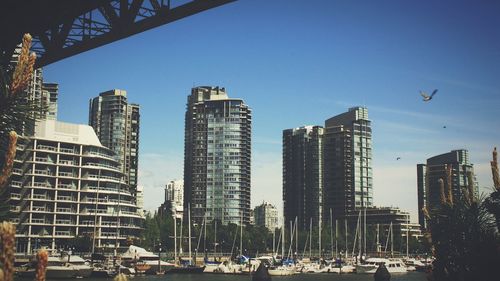 View of buildings in city