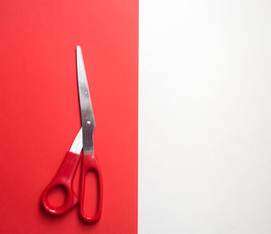 Close-up of metal against white background