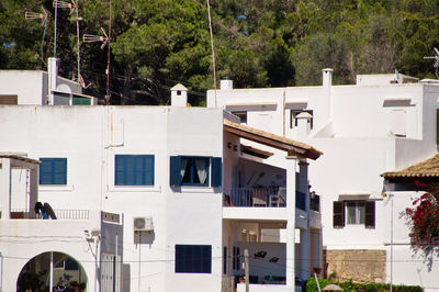 View of residential buildings