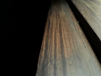 Close-up of wooden doorway