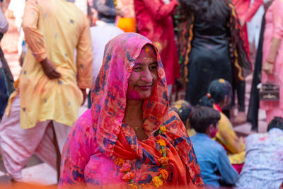 Group of people in traditional clothing