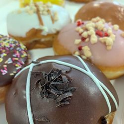 Close-up of dessert on table