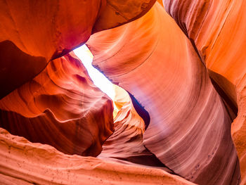 Rock formations in a canyon