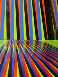 Full frame shot of colorful wall