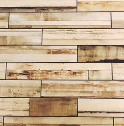 Full frame shot of wooden wall
