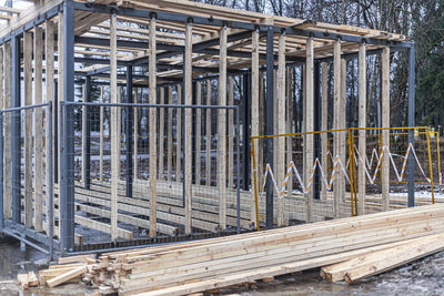 View of construction site