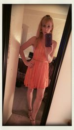 Portrait of young woman