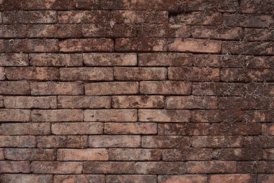 Full frame shot of brick wall