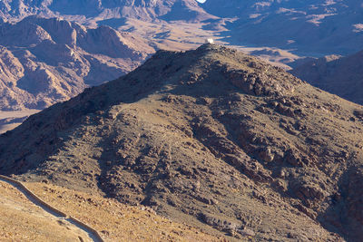 High angle view of landscape