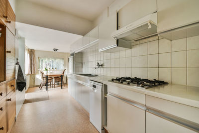 Interior of bathroom