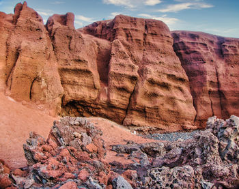 Rock formations