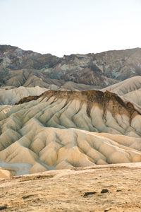 Scenic view of desert