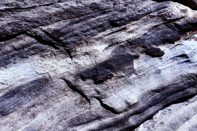 Full frame shot of rock formation