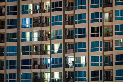 Full frame shot of modern building