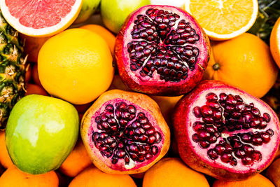 Close-up of fresh fruits