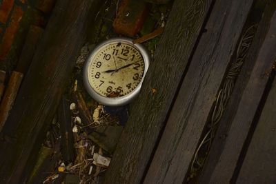 Close-up of clock