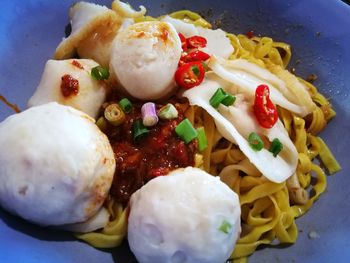 Close-up of food on plate