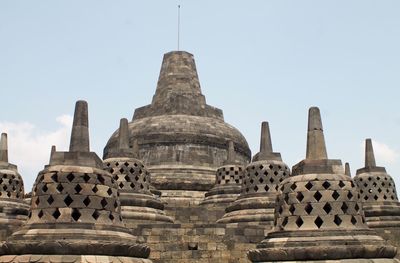 Low angle view of a temple