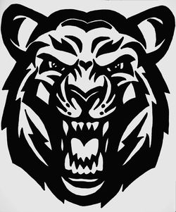 Close-up of animal representation on white background