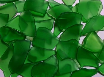 Full frame shot of green leaves