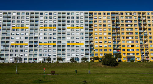 Residential building against sky