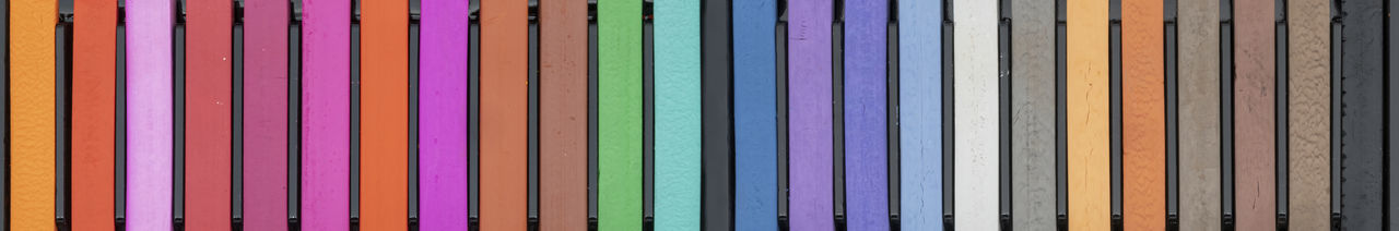 Full frame shot of multi colored wall