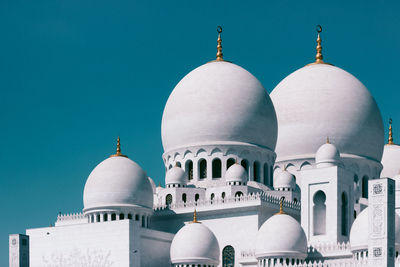 View of cathedral against clear sky