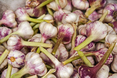 Full frame shot of vegetables for sale in market