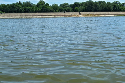 Scenic view of lake