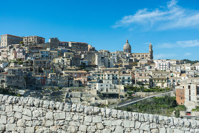 View of buildings in city