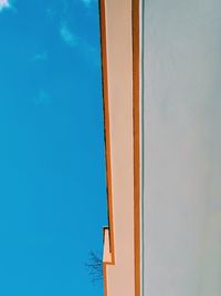 Low angle view of house against sky