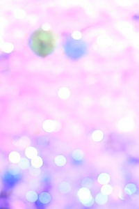 Defocused image of pink lights